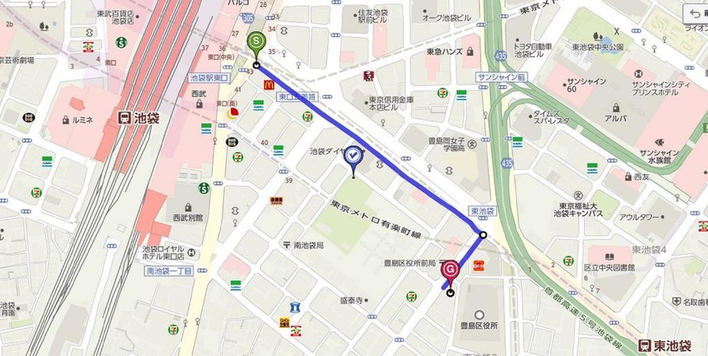Апартаменты Sun Heights Ikebukuro Токио Экстерьер фото